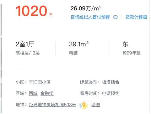 北京上千万元学区房一天卖10套 每平米超25万元 家长抢疯了