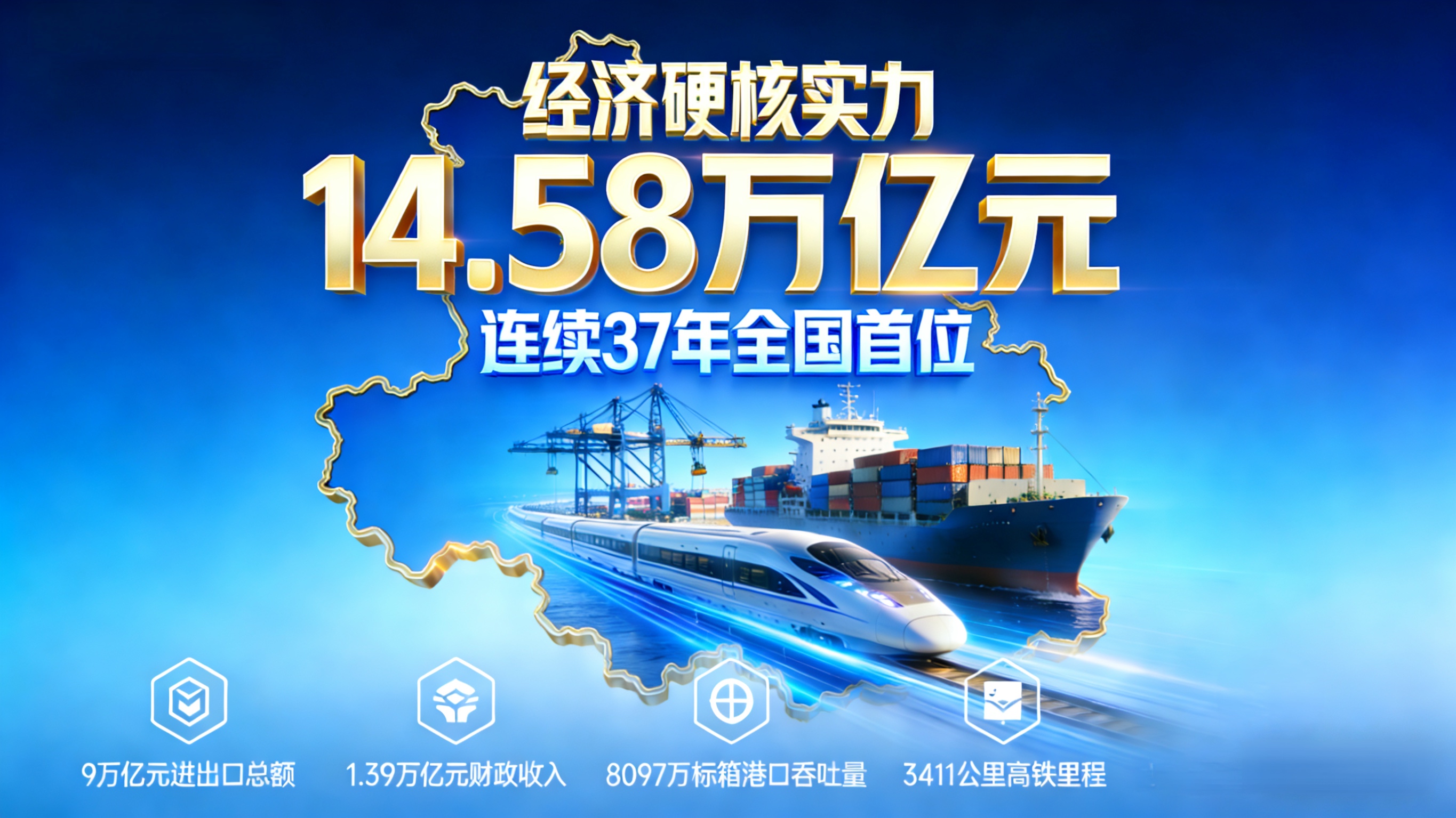 经济总量连续37年全国第一！数读2025年广东经济“成绩单”